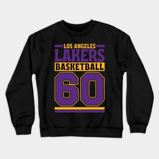 Los Angeles Lakers 1960 Basketball Limited Edition Crewneck Sweatshirt